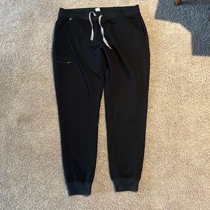 FIGS, joggers, XL black
